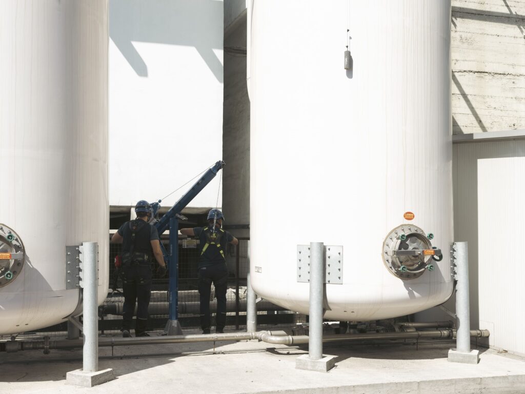 messa in sicurezza ambienti confinati fonderia